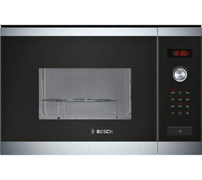 BOSCH Serie 6 HMT84G654B Built-in Microwave with Grill - Stainless Steel BOSCH Serie 6 HMT84G654B Built-in Microwave with Grill - Stainless Steel